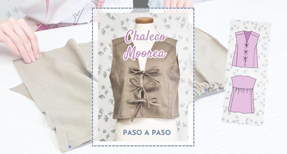 Te presentamos el Patrón Imprimible del Chaleco Moorea! 