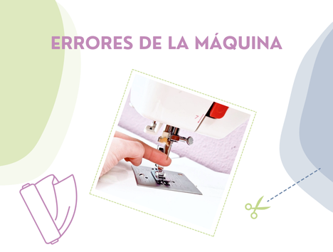 Errores en la máquina de coser: El hilo de la bobina se rompe