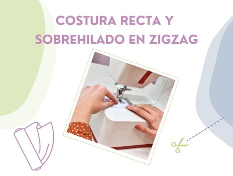 Cómo Coser Pespunte Recto y Puntada Zigzag | Tutorial Fácil para Principiantes