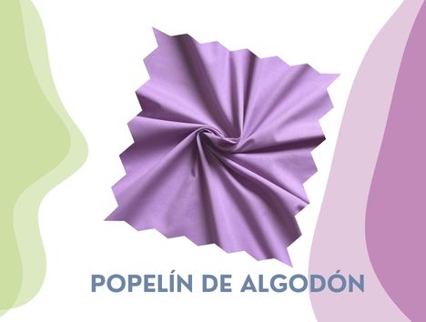 Popelín de algodón